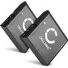 CELLONIC 2x Batteria compatibile con Kodak PixPro AZ528, AZ425, LB-060