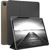 EAZY CASE - Coperchio di protezione per Apple iPad Pro 12,9 (2018/2020/2021/2022) Smart Cover Tablet Smartcase per alzarsi in piedi, con funzione di stand Sleep Wake Up, in pelle sintetica, Nero