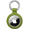 PESTON Porta AirTag, Custodie IP67 per Apple AirTag 1ª e 2ª Gen | Protezione AirTag, silicone da 2,5 mm, portachiavi in lega di zinco, per chiavi, valigie, zaini e collari, AirTag non incluso
