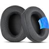 AHG Accessory House Global Cool Gel WH-H900N - Cuscinetti auricolari di ricambio MDR-100ABN, compatibili con cuffie Sony WH-H900N e MDR-100ABN, colore nero, gel rinfrescante, facili da montare, extra