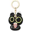 AXFEE Airtags Portachiavi in PU Pelle, Porta Air Tag per GSP Apple-Gatto | Airtag Cover per Chiavi Zaini e Animale, Portatile, Anti-graffio, Mantiene un Segnale Forte