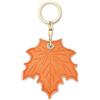 AXFEE Airtags Portachiavi in PU Pelle, Air Tag per GSP Apple-Foglia d'acero | Airtag Cover per Chiavi Zaini e Animale, Portatile, Anti-graffio, Mantiene un Segnale Forte