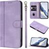 Belzsxy Cover per Xiaomi Redmi Note 9T/Note 9 5G, Custodia in PU Pelle Portafoglio Flip Schede con Slot per Carte, Magnetica Antiurto Cover per Xiaomi Redmi Note 9T/Note 9 5G, Lavanda