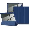 DINGGUAGUA Custodia per Onyx Boox Note Air4 C/ Air3 C/Air 3 B/W 10,3 Pollici eCarta Tablet,Antiurto Sottile Cover Posteriore Trasparente,Blu Scuro