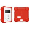 Mobilis Custodia Protettiva per Terminale di Pagamento SumUp Air | Cover con Angoli Rinforzati Compatibile con Lettore di Carte di Credito - Rosso