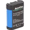AccuCell Batteria compatibile con batteria agli ioni di litio 2CR5 tipo 2-CR5, 2CR5M, 1 pezzo senza caricatore