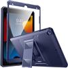 MoKo Antishock Cover per iPad 9a Gen/8a Gen/7a Gen, Blu Scuro | Custodia Full Body Coperta Protettiva Anti-urti Protezione Completa e Sporco con Pellicola Integrata per iPad 10.2''