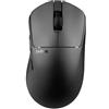 Pulsar Gaming Gears X3 CrazyLight Mouse Gaming wireless, Mini, Jet Nero | Ultraleggero 1.51 oz (43g), Ergonomico, Lati curvi, Gobba posteriore media, Presa Palm/Claw rilassata, XS-1, 32K DPI, 8K