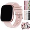Mingtawn Smartwatch Donna, 7 Cinturini—Regalo Perfetto Donna, 1,83'' Orologio Smartwatch Chiamate Bluetooth, Smart Watch con 100+ modalità Sportive/Sonno/Cardiofrequenzimetro/SpO2 per Android iOS