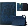 Vaitasy Custodia per iPad Air 11 2025/2024 iPad Pro 11 2021/2020 Modello di gatto carino Pelle PU con Supporto Funzione Folio Custodia per iPad Air 5/4 10.9 2022/2020 Blu