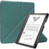 Kepuch Custer Cover per Kindle Scribe 2024 2022 / Redesigned Display 10.2,PU-Pelle Case Custodia - Verde