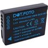 Dot.Foto DMW-BCG10, DMW-BCG10E Premium 3.6v / 895mAh Batteria Ricaricabile per Panasonic Lumix DMC-TZ6 TZ7 TZ8 TZ9 TZ10 TZ20 TZ30 TZ35 TZ65