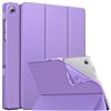 MoKo Cover per Samsung Galaxy Tab A11+/A9+ 11 (2025/2023), Lilla | per Galaxy tab A9+ 2023 Cover Pelle PU Semitrasparente Supporto Sottile con Morbido TPU Cover con Auto Svegliati/Sonno