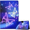 CXTcase Custodia per Lenovo Tab M10 10.1 2019 TB-X505L/TB-X505F/TB-X605L/TB-X605F, Ultra Slim PU Smart Intelligente Tablet Cover Lenovo Tab M10, Protettiva Custodia Lenovo Tab M10 2019,Farfalla
