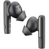 PLT Poly Voyager Free 60, Auricolari con Connessione Bluetooth 5.3, USB-A e USB-C, Cancellazione Rumore, Cuscinetti S/M/L, Comandi sul Dispositivo, Autonomia 24 Ore, Compatibile con Windows e macOS, Nero