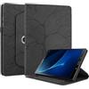 Succtopy Cover Compatibile con Samsung Galaxy Tab A6 2016 10.1 360 Gradi di Rotazione Girevole Case Protettiva con Porta Penna Custodia Samsung Galaxy Tab A6 10.1 Pollici SM-T580/SM-T585 Nero