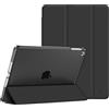 FINTIE Custodia per iPad Air 2 (2014) / iPad Air 1 (2013) 9.7 Pollici | Sottile Leggero Opaca Semi-Trasparente Posteriore Cover con Auto Sveglia/Sonno, Nero