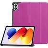 zZjoOoj Custodia per tablet Redmi Pad 2 Pro da 12,1 pollici, ultra sottile e leggera, con funzione di supporto e funzione auto sleep/wake, viola