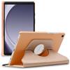 ebestStar - Cover per Samsung Galaxy Tab A9 8.7 (2023) SM-X110, Custodia Protezione Rotazione 360, Pelle PU, Dorato