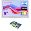 Waveshare ESP32-S3 5inch Display Development Board, 1024×600, 178° viewing angle, 32-Bit LX7 Dual-Core Processor, Up to 240MHz Frequency, Supports WiFi & BT, with Onboard Antenna, No Touch