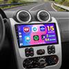 Hikity 2+64G 9 Autoradio Android per Renault Logan 1 Sandero 2009-2015 | Touchscreen Wireless Carplay Autoradio 2 DIN GPS Bluetooth WiFi FM/RDS Retrocamera EQ Comandi al Volante USB 2+64G DAB/DAB+