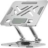 Generic Supporto per computer portatile, supporto per scrivania con base girevole a 360°