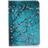 X-Best Caso sveglio abbastanza per Samsung Galaxy Tab 8.0 S2, Cuoio Premium copertura del basamento della cassa del foglio per il 2015 Galaxy Tab S2 (SM-T710 / T715 / T713 / T719) Plum Blossom