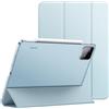 JETech Custodia per Xiaomi Mi Pad 8/8 Pro/7/7 Pro, Blu Chiaro | Cover Retro Traslucido Sottile, Supporto Tri-Pieghevole, Auto Svegliati/Sonno, Antiurto