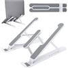 Generic Supporto regolabile per computer portatile, pieghevole e portatile | Supporto pieghevole e portatile per computer compatibile con MacBook Air Pro, Dell, HP, Lenovo, tutti i laptop da 10 a 17,3