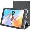 YHFZR Cover Custodia per Teclast P80T, Ultra Sottile Smart Case con Funzione di Supporto Custodia Rigida per Teclast P80T 8 Pollice, Nero