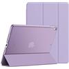 JETech Custodia per iPad Pro 10,5 2017, iPad Air 3ª Gen 2019, Viola Chiaro | Cover Retro Traslucido Sottile, Supporto Tri-Pieghevole, Auto Svegliati/Sonno