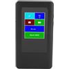 Zunate Hotspot Mobile per Viaggi, Router Mobile Portatile 5G con Slot per Scheda SIM Router Hotspot Dual Band, 16 Dispositivi Connessi, Versione Europea Asiatica
