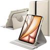 JETech Custodia Girevole per iPad Air 11 M4/M3/M2, Air 5/4, Galassia | Cover per iPad Air 11 (2026-2024) & 10,9 (2022/2020), Supporto Rotante 360°, Porta Pencil, Folio in Pelle PU, Antiurto