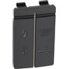Create idea Copribatteria USB per fotocamera compatibile con Canon EOS 40D, nero