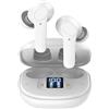 DNSEA Cuffie wireless Bluetooth 5.3 per Google Pixel 10/10 Pro/9/9 Pro/7A/7/7 Pro/6/6A/5/5A/4/4/3A/3/2, Bluetooth 5.3, tempo di riproduzione, bassi profondi