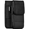 moex Marsupio per Nothing Phone (2) Custodia con passante per cintura, cintura per esterni, robusta custodia protettiva a 360 gradi, con moschettone, agility case, nero