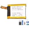 Generic Batteria APP00276 330mAh 3.8V compatibile per Fossil Smart Watch Batteria
