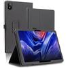 AKNICI Custodia Cover per Blackview Tab 18 Tablet 12 Pollici, Pelle PU Cover Custodia Protettiva con Cinghia di Sicurezza e Magnete e Funzione di Supporto per Blackview Tab 18 Tablet 12 Pollici (Nero)