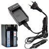 DSTE BP-970G Batteria + Caricatore Compatible per Canon XLH1, XHA1, XL2, XM2, XH G1S, XH A1S, XF305, XF300