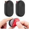 SkyArmor Custodia Adesiva Compatibile con Galaxy SmartTag2, IPX8, 2 Pezzi | IPX8, Design protettivo compatto per un uso quotidiano stabile e un'installazione semplice