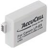 AccuCell Batteria adatta per Canon LP-E5, EOS 500D, EOS Rebel T1i