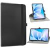 MAMA MOUTH Custodia per DOOGEE T40,Slim girevole Smart 360 gradi di rotazione Case Custodia Protettiva Cover per DOOGEE T30 Pro/T30 Ultra/T30s 11 Pollici Tablet,Nero