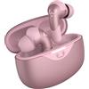 Fresh 'n Rebel Twins Ace Cuffie Bluetooth In Ear con Cancellazione Attiva del Rumore Ibrida, Auricolari In-Ear Senza Fili, con microfono, Bluetooth 5.3, IPX4 Impermeabile, 34h di Riproduzione (Rosa)