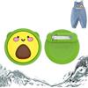 Dingfeiyu Porta Scarpe Cover Per Airtag Bambini Adulti, Braccialetti Plantare per Airtag, Anti-smarrimento e Anti-graffio Portachiavi Custodia Case (avocado verde)