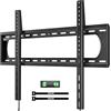 monTEK Supporto da parete fisso ad alte prestazioni per TV da 60 a 120 pollici fino a 120 kg, design ultra sottile da 1,3, max. VESA 900 x 600, chiusura rapida, adatto per supporto in legno da 406