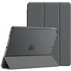 JETech Custodia per iPad 9ª/8ª/7ª Gen 10,2, Grigio Siderale | Cover per 10,2 2021/2020/2019 Modello, Retro Traslucido Sottile, Supporto Tri-Pieghevole, Auto Svegliati/Sonno, Antiurto