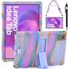 KATUMO Custodia in silicone per bambini Lenovo Idea Tab 11 pollici 2025/ Tab M11 2024/ Tab K11 Gen 2 11 2025 (TB336/TB330/TB331/TB335), custodia protettiva con tracolla e pennino capacitivo per