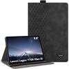 CXTCASE Custodia per Lenovo Legion Y700 (Gen 5) 8.8 Pollici 2026, Intelligente Tablet PU Cover per Lenovo Legion Y700 (Gen 5), Nero