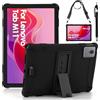 KATUMO Custodia in silicone per bambini per Lenovo Tab M11 (11 pollici) 2024 Tablet TB330FU/331FC Custodia protettiva con tracolla e penna stylus Cover case colorata adatta ai bambini per Lenovo