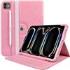 E NET-CASE Custodia per iPad Air 13 (M3/M2) 2025/2024 & iPad Pro 13 (M5/M4) 2025/2024 con cinturino da polso/portapenne, custodia per iPad Pro 12.9 2022/2021/2020/2018 (6th/5th/4th/3rd Gen)